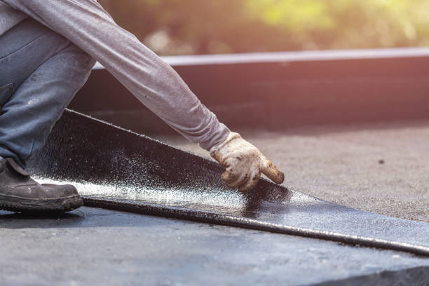 Professional Crawl Space Encapsulation technician working in Osseo, WI